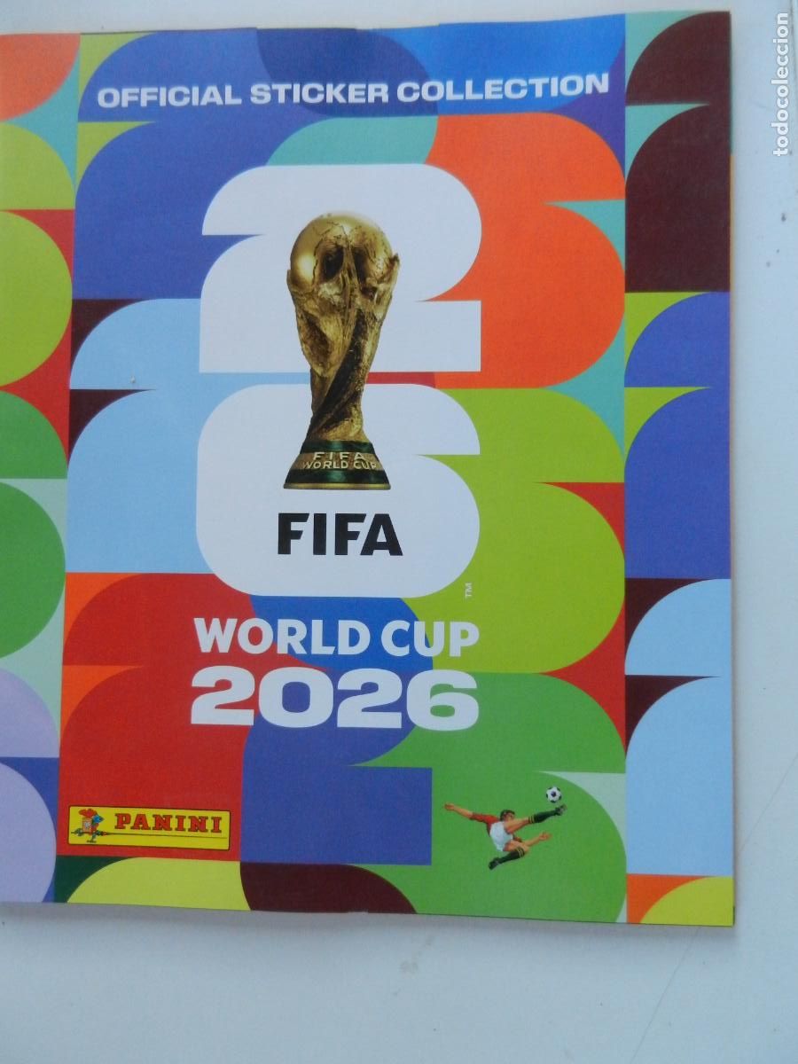 Coleccionismo deportivo: FIFA WOLRLD CUP 2026 - ALBUM - OFFICIAL STICKER COLLECTION - PANINI - NUEVO