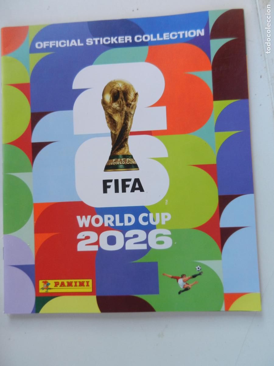 Coleccionismo deportivo: FIFA WOLRLD CUP 2026 - ALBUM - OFFICIAL STICKER COLLECTION - PANINI - NUEVO