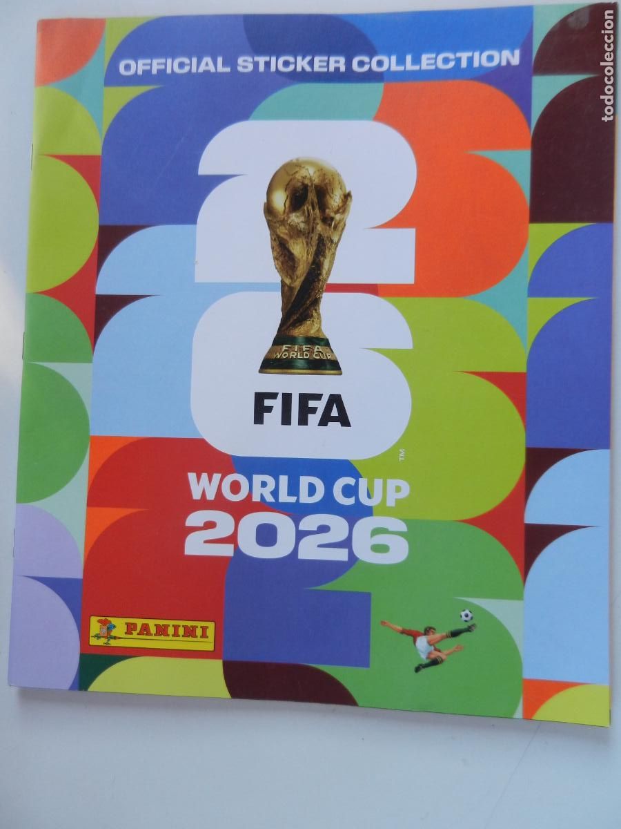 Coleccionismo deportivo: FIFA WOLRLD CUP 2026 - ALBUM - OFFICIAL STICKER COLLECTION - PANINI - NUEVO