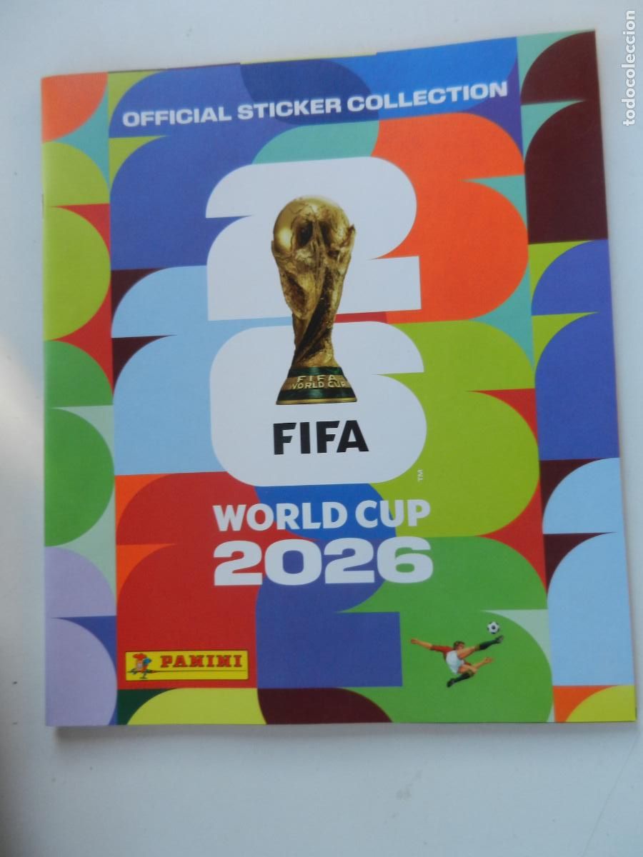 Coleccionismo deportivo: FIFA WOLRLD CUP 2026 - ALBUM - OFFICIAL STICKER COLLECTION - PANINI - NUEVO