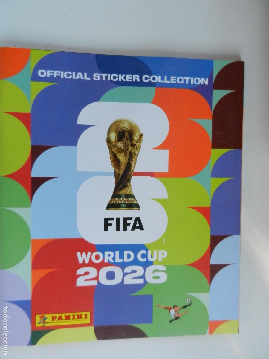 Coleccionismo deportivo: FIFA WOLRLD CUP 2026 - ALBUM - OFFICIAL STICKER COLLECTION - PANINI - NUEVO