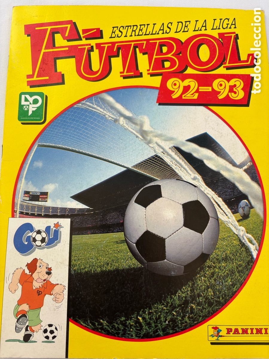 Coleccionismo deportivo: ALBUM COMPLETO (falta n49) PANINI ESTRELLAS DE LA LIGA FUTBOL 92 93 1992 1993 , VER FOTOS COMPLETAS
