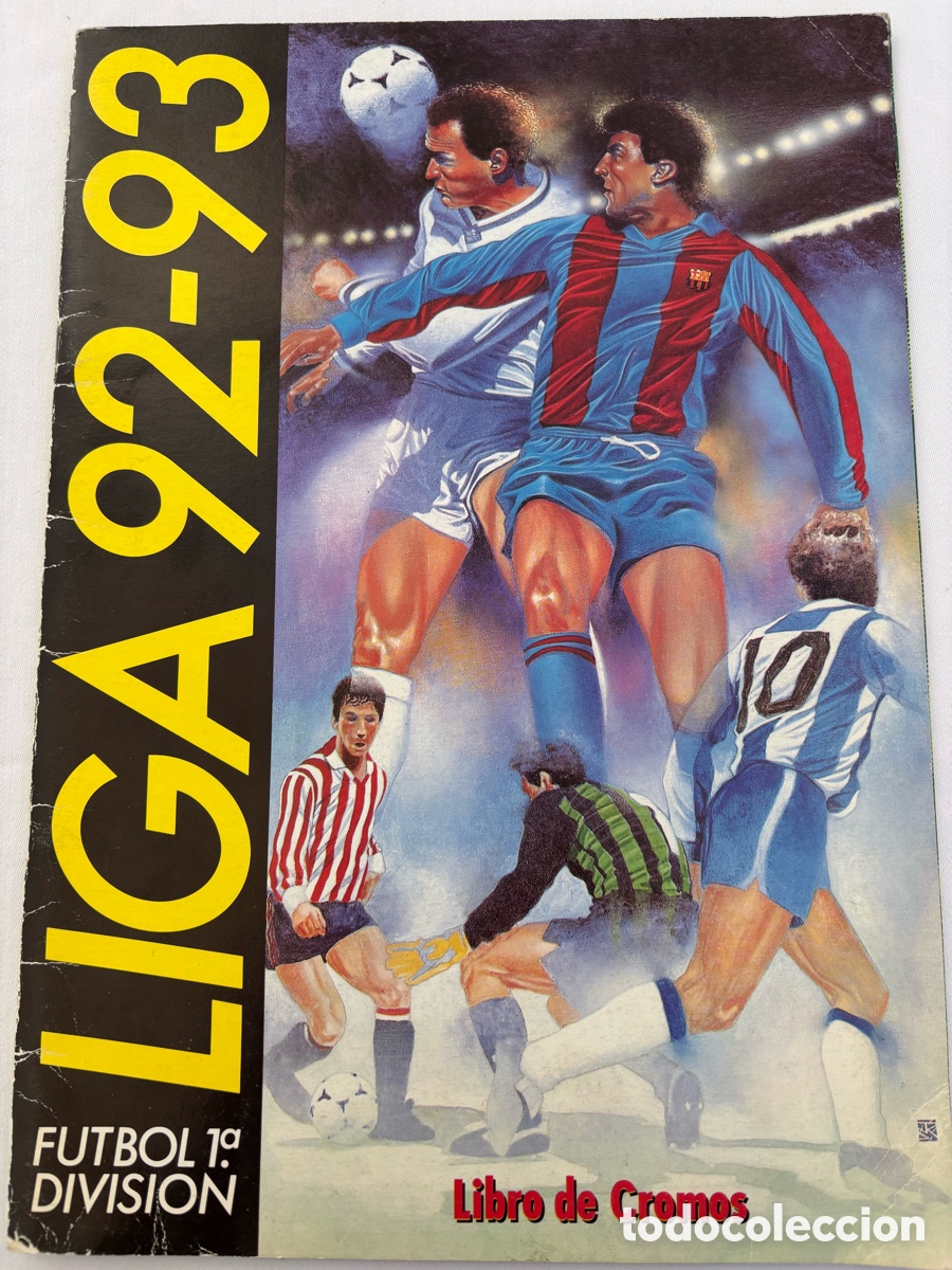 Coleccionismo deportivo: Album Vacio Liga 92 93 Buen estado Futbol Primera Division 1992 1993