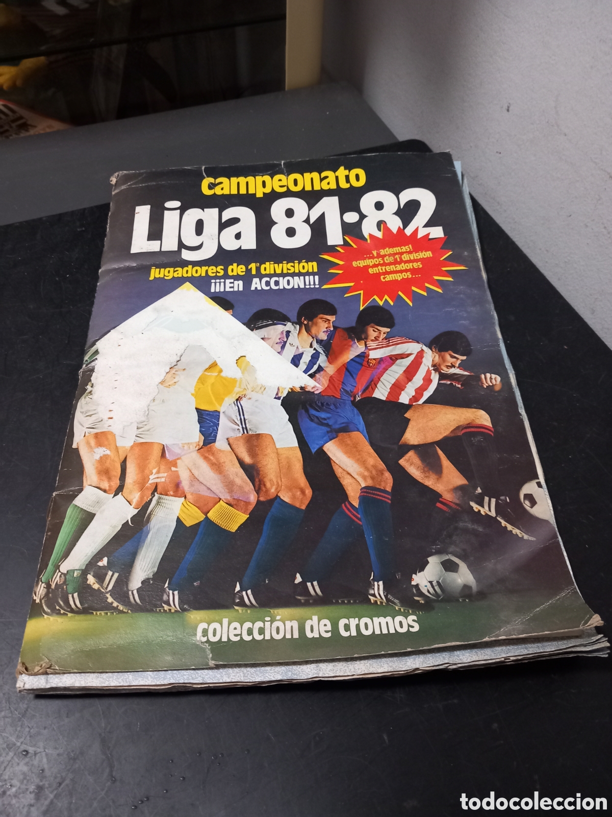 Coleccionismo deportivo: ALBUM FUTBOL CAMPEONATO DE LIGA 81-82 81 82 EDICIONES ESTE MUCHOS CROMOS
