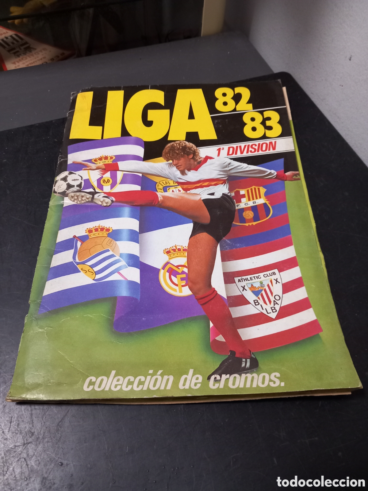Coleccionismo deportivo: ALBUM FUTBOL LIGA 82/83 82 83 EDICIONES ESTE MUCHOS DOBLES Y CROMOS ORIGINAL IDEAL RECUPERAR