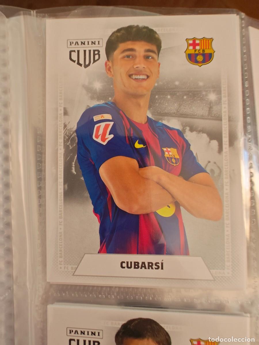 Coleccionismo deportivo: Cubars&iacute; 13 Panini Club Barcelona 25 26 ADN 2025 2026