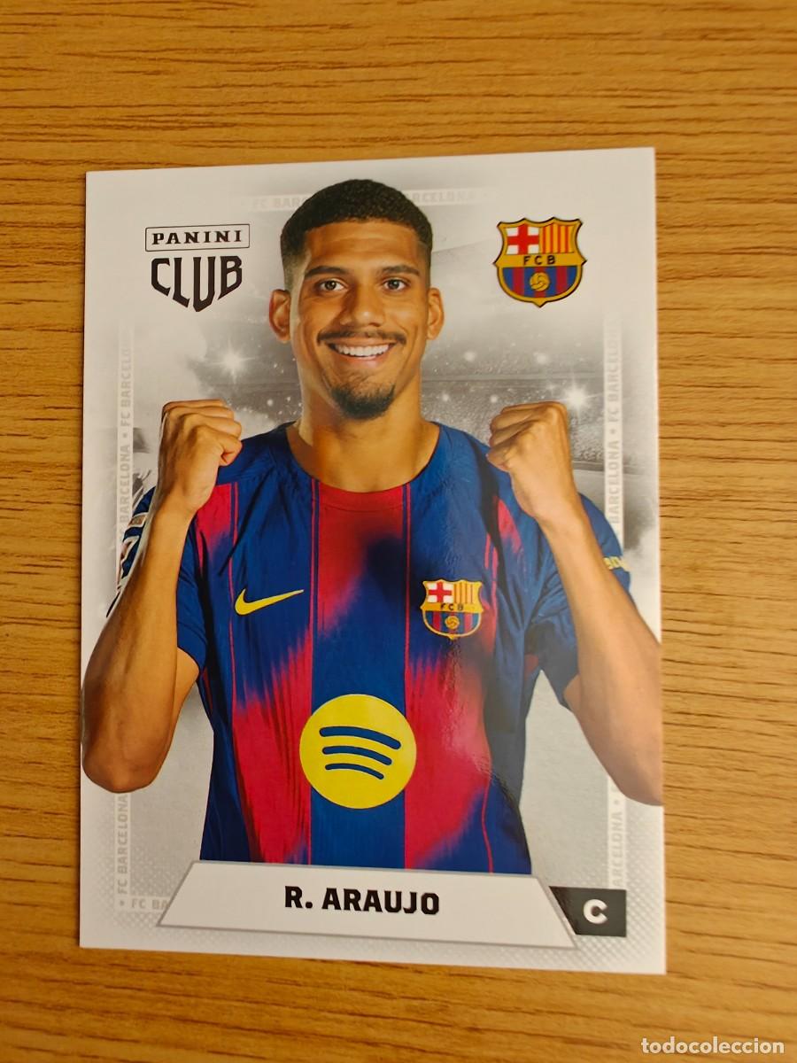 Coleccionismo deportivo: R. Araujo 14 Panini Club Barcelona 25 26 ADN 2025 2026
