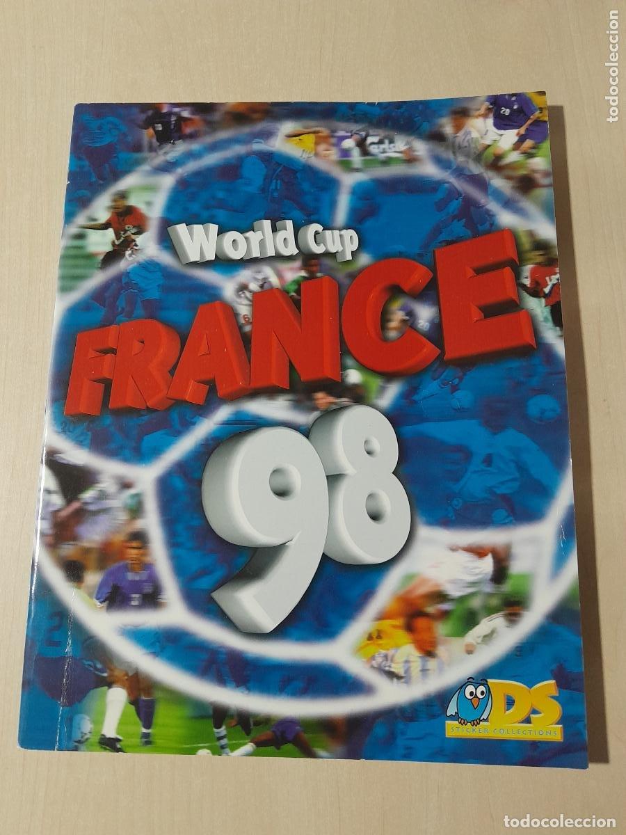 Coleccionismo deportivo: ALBUM PLANCHA FUTBOL FRANCE 98 WORLD CUP DS STICKER COLLECTIONS MUNDIAL