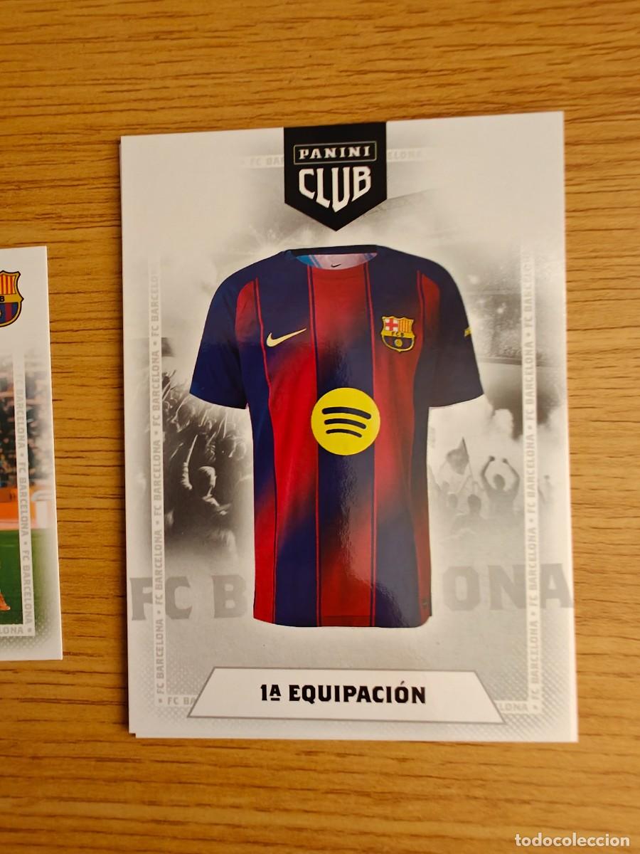 Coleccionismo deportivo: Camiseta 3 Panini Club Barcelona 25 26 ADN 2025 2026