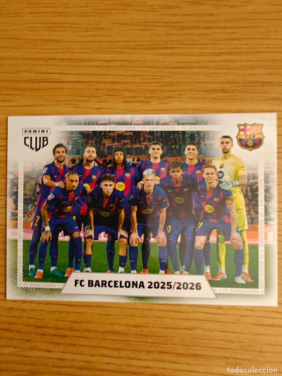 Coleccionismo deportivo: Alineacion 2 Panini Club Barcelona 25 26 ADN 2025 2026