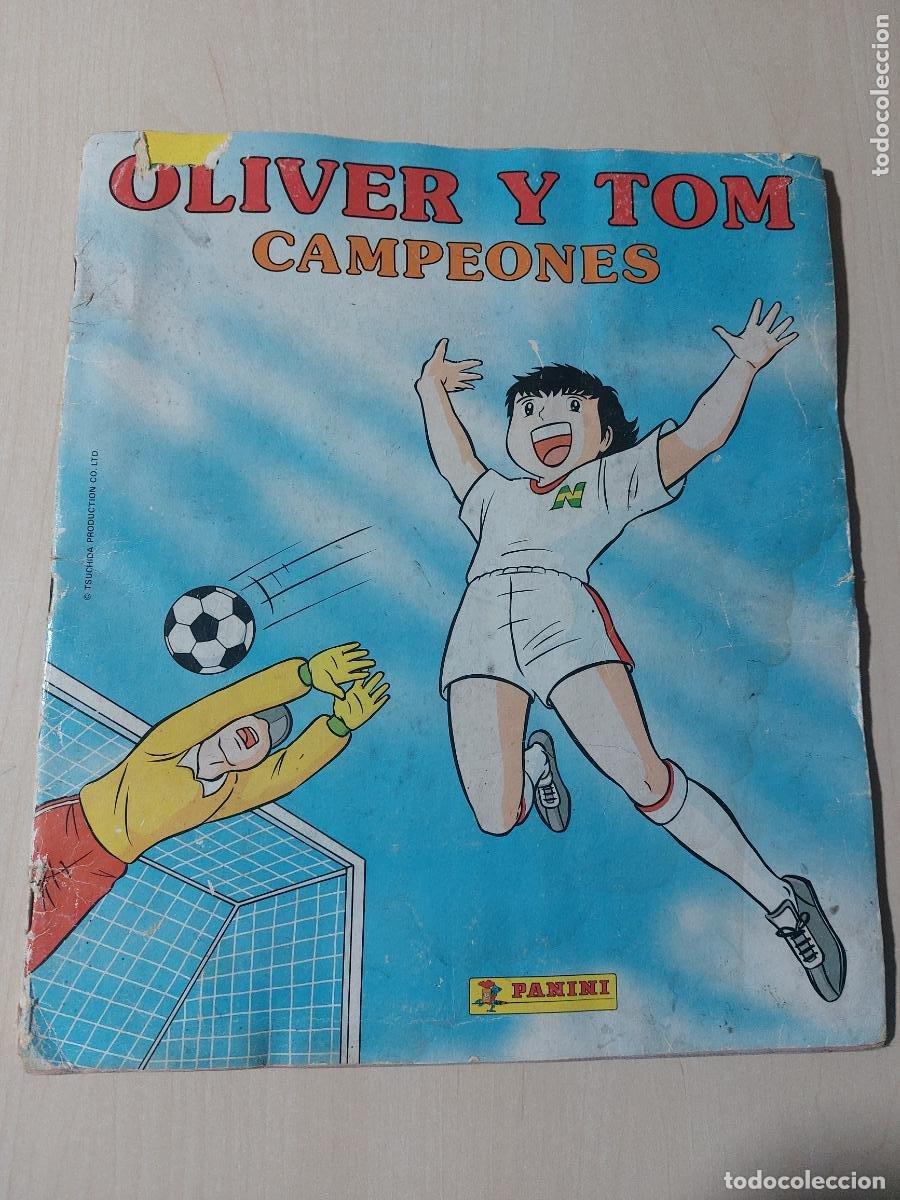Coleccionismo deportivo: ALBUM DE CROMOS OLIVER Y TOM CAMPEONES - FALTAN 2 CROMOS