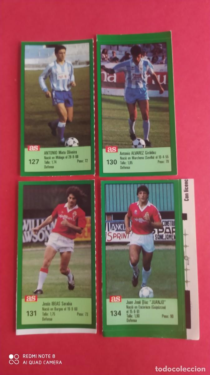 Coleccionismo deportivo: MURCIA 134 JUANJO AS 1988 1989 ,88-89 SIN PEGAR A2