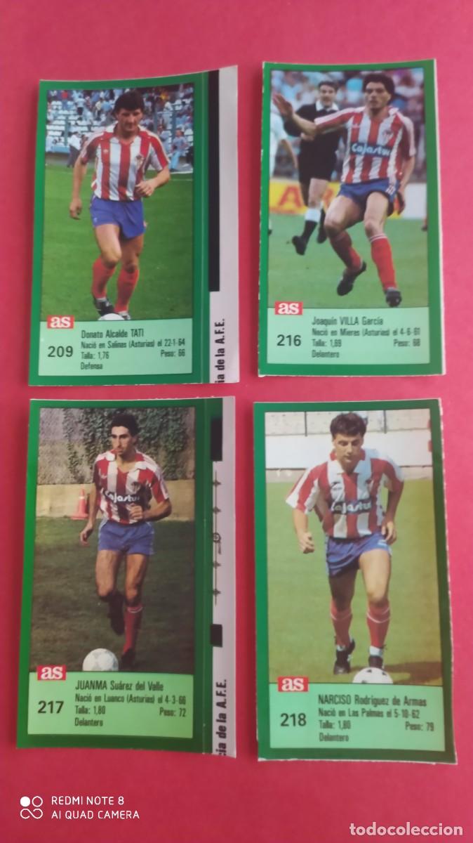 Coleccionismo deportivo: SPORTING DE GIJON 209 TATI AS 1988 1989 ,88-89 SIN PEGAR A2