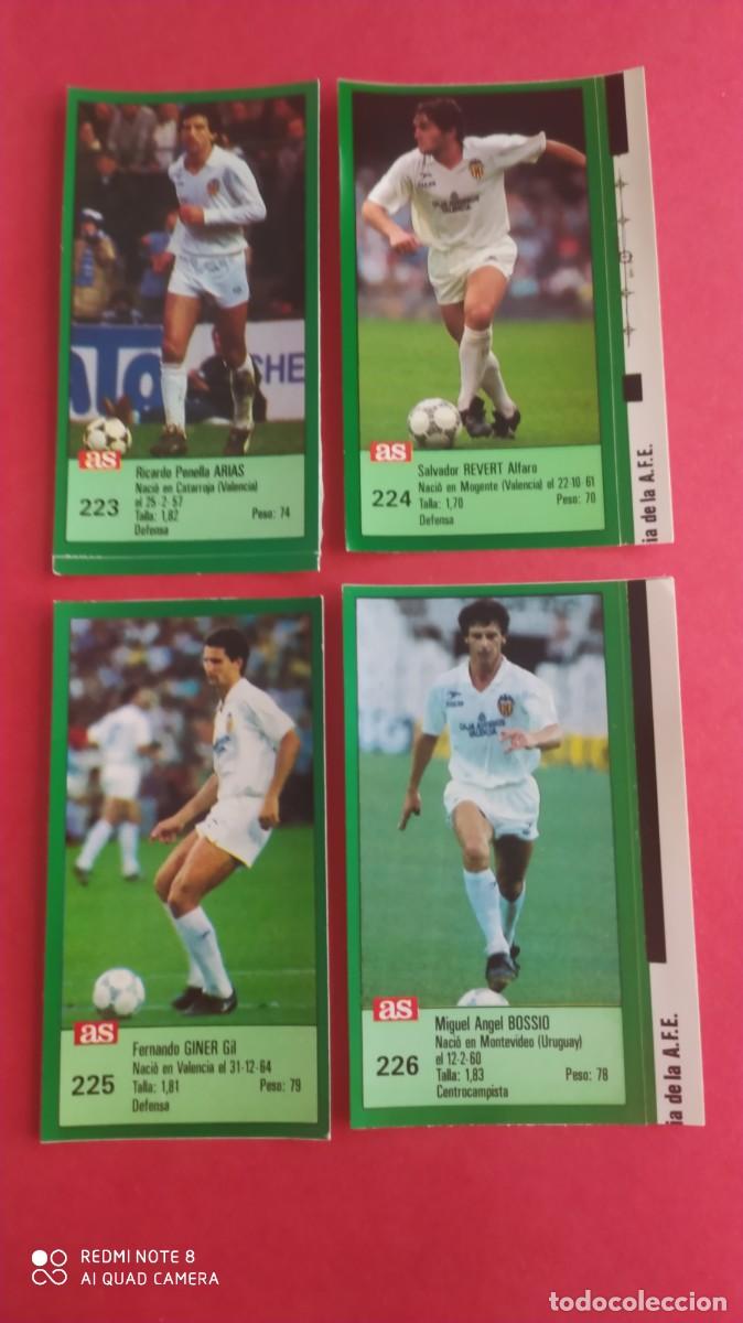 Coleccionismo deportivo: VALENCIA 223 ARIAS AS 1988 1989 ,88-89 SIN PEGAR A2