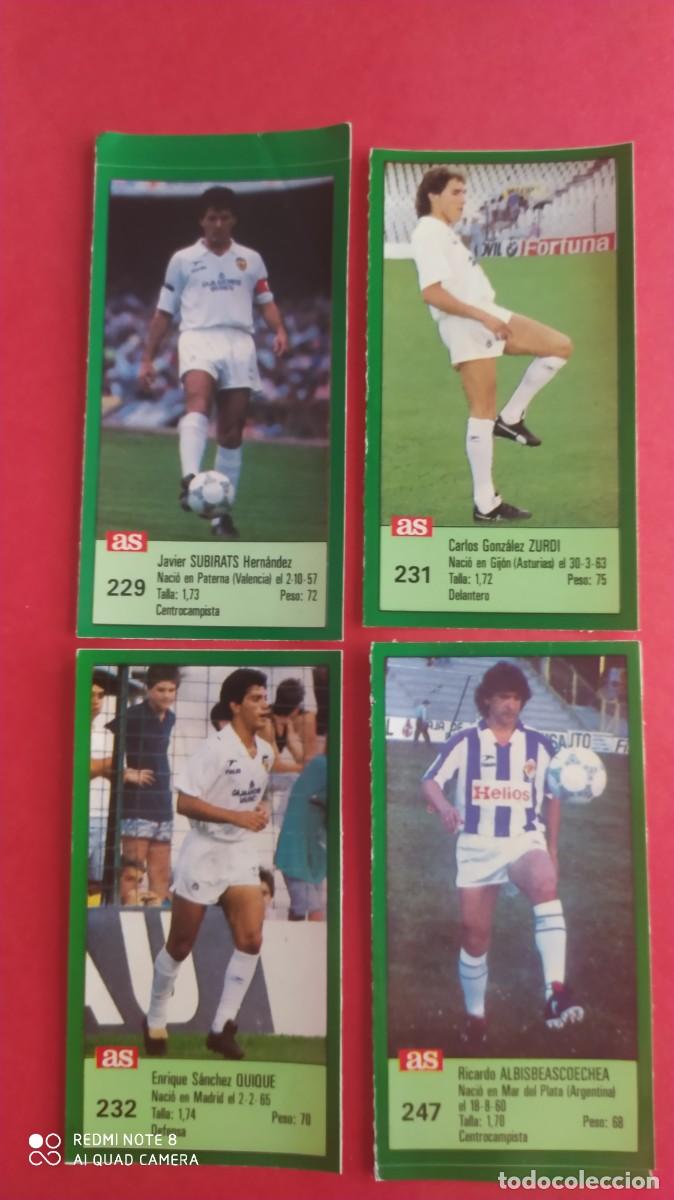 Coleccionismo deportivo: VALENCIA 229 SUBIRATS AS 1988 1989 ,88-89 SIN PEGAR A2