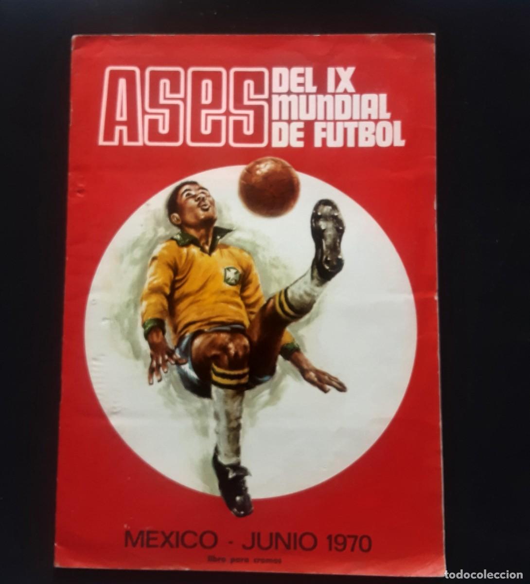 Coleccionismo deportivo: ASES DEL IX MUNDIAL- MEXICO 1970 # DISGRA # IRIBAR/AMANCIO/GARATE/PELE/NETZER/BOBBY CHARLTON