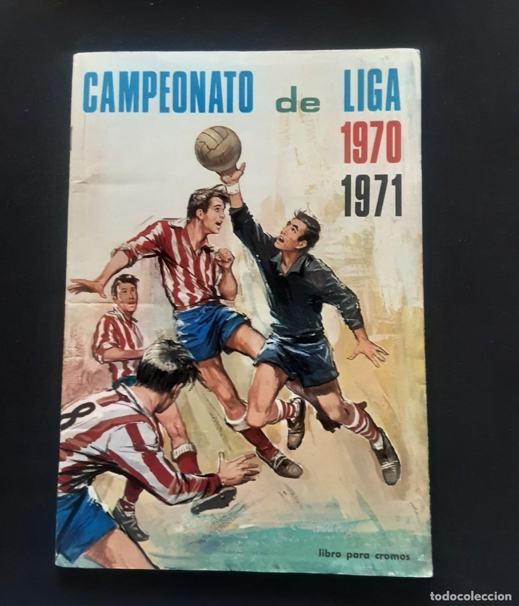 Coleccionismo deportivo: ALBUM CAMPEONATO DE LIGA 1970-71 # DISGRA # IRIBAR/ROJO/GARATE/REINA/REXACH/QUINI/AMANCIO/GENTO
