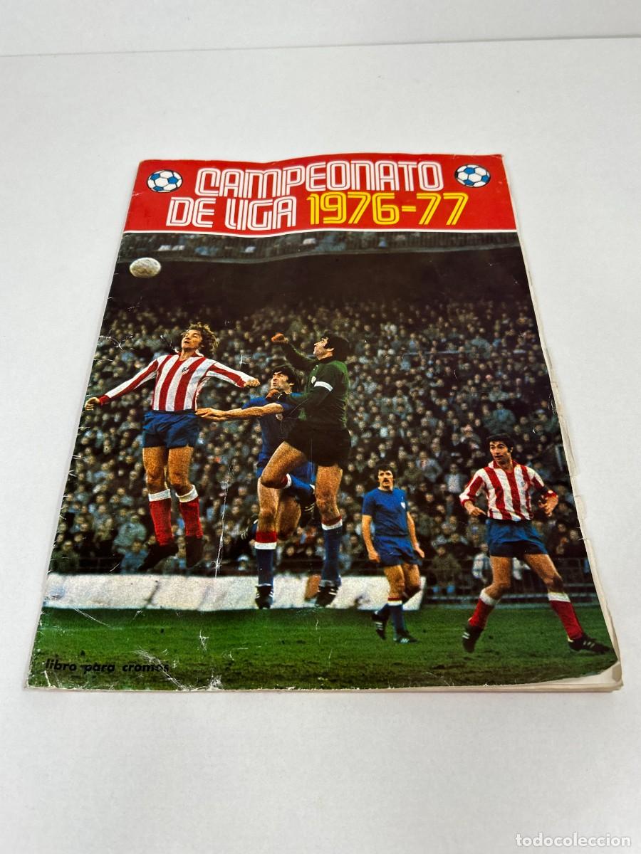 Coleccionismo deportivo: ALBUM FUTBOL CAMPEONATO LIGA 1976-1977 DISGRA
