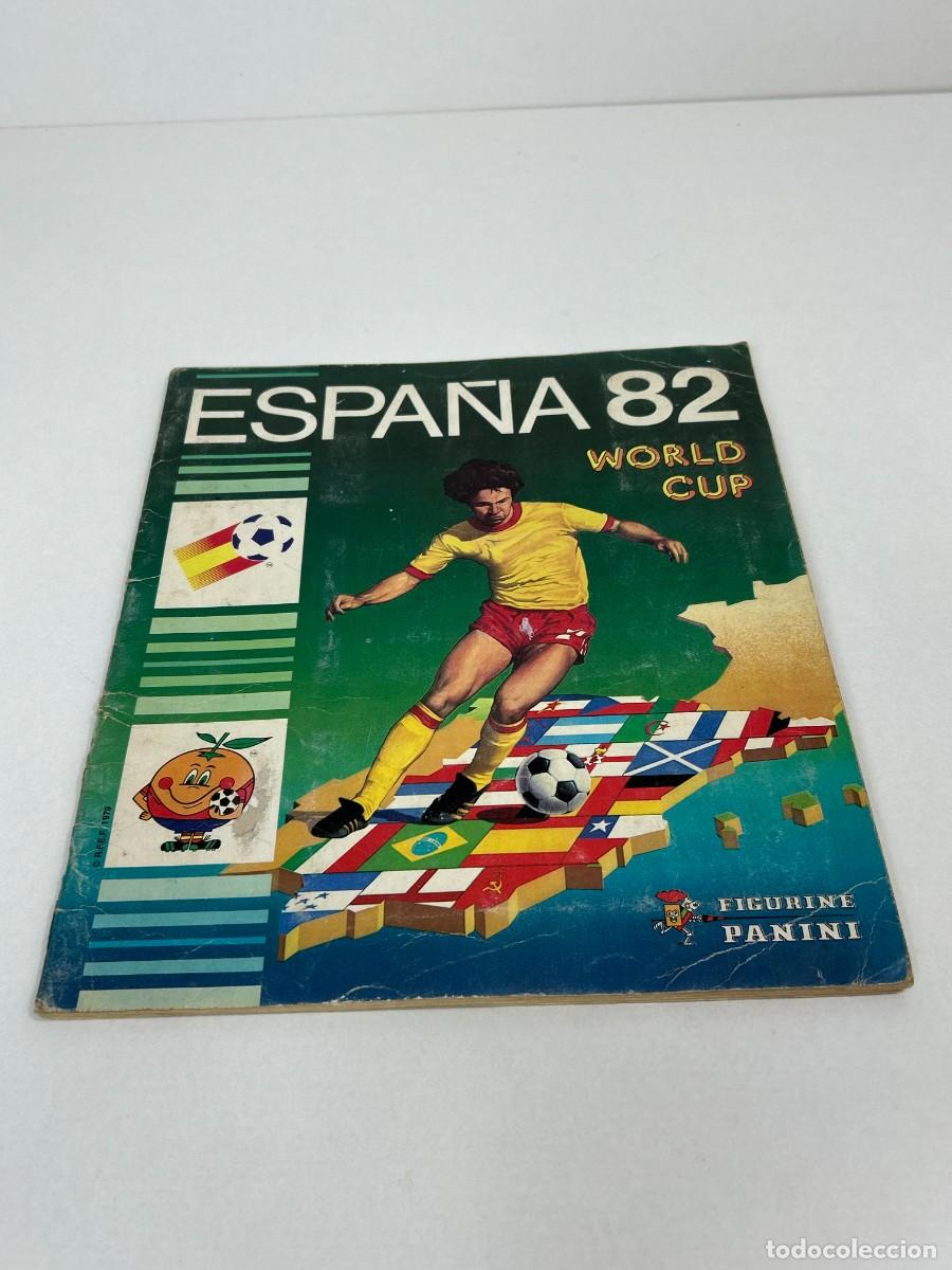 Coleccionismo deportivo: ALBUM FUTBOL ESPA&Ntilde;A 82 WORLD CUP PANINI, MARADONA