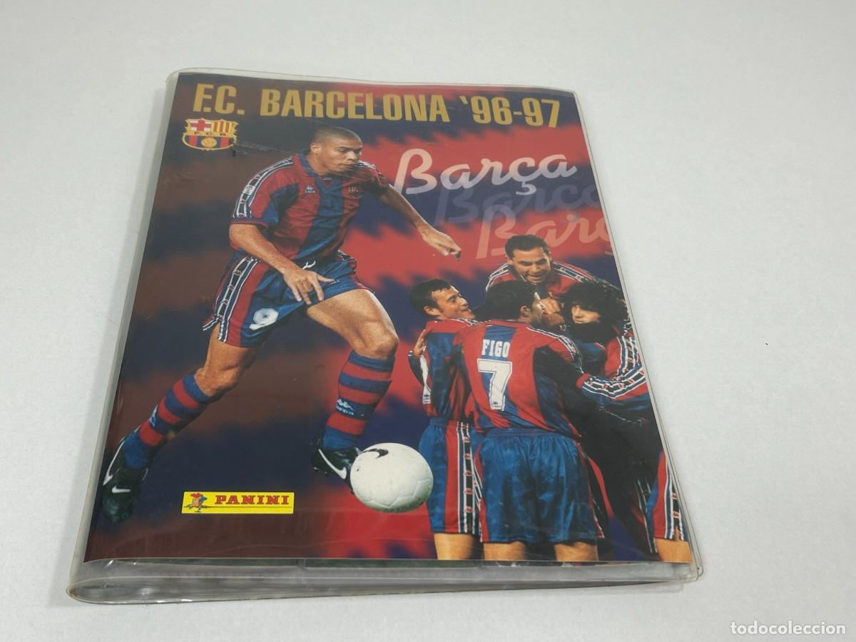 Coleccionismo deportivo: ALBUM FUTBOL F.C. BARCELONA 96-97 BAR&Ccedil;A PANINI