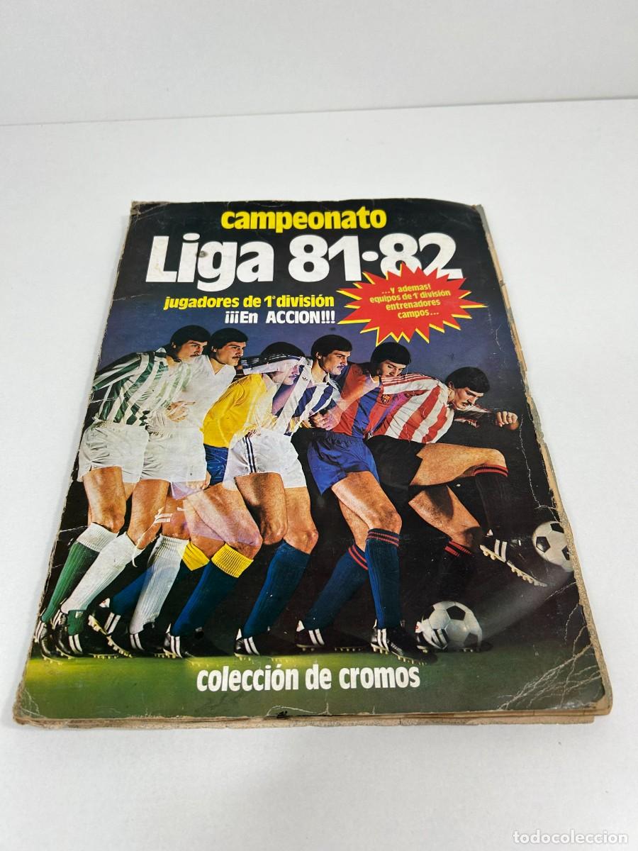Coleccionismo deportivo: ALBUM FUTBOL LIGA 81-82 1&ordf; DIVISION EDITORIAL ESTE