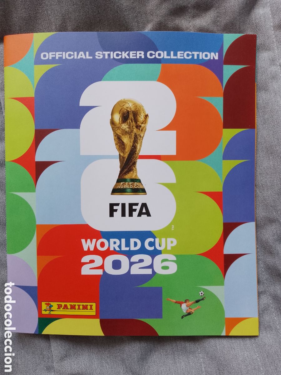 Coleccionismo deportivo: FIFA WORLD CUP 2026.ALBUM.SPANISH EDITION-F&Uacute;TBOL.CROMOS.COPA.OFFICIAL STICKER COLLECTION.NUEVO