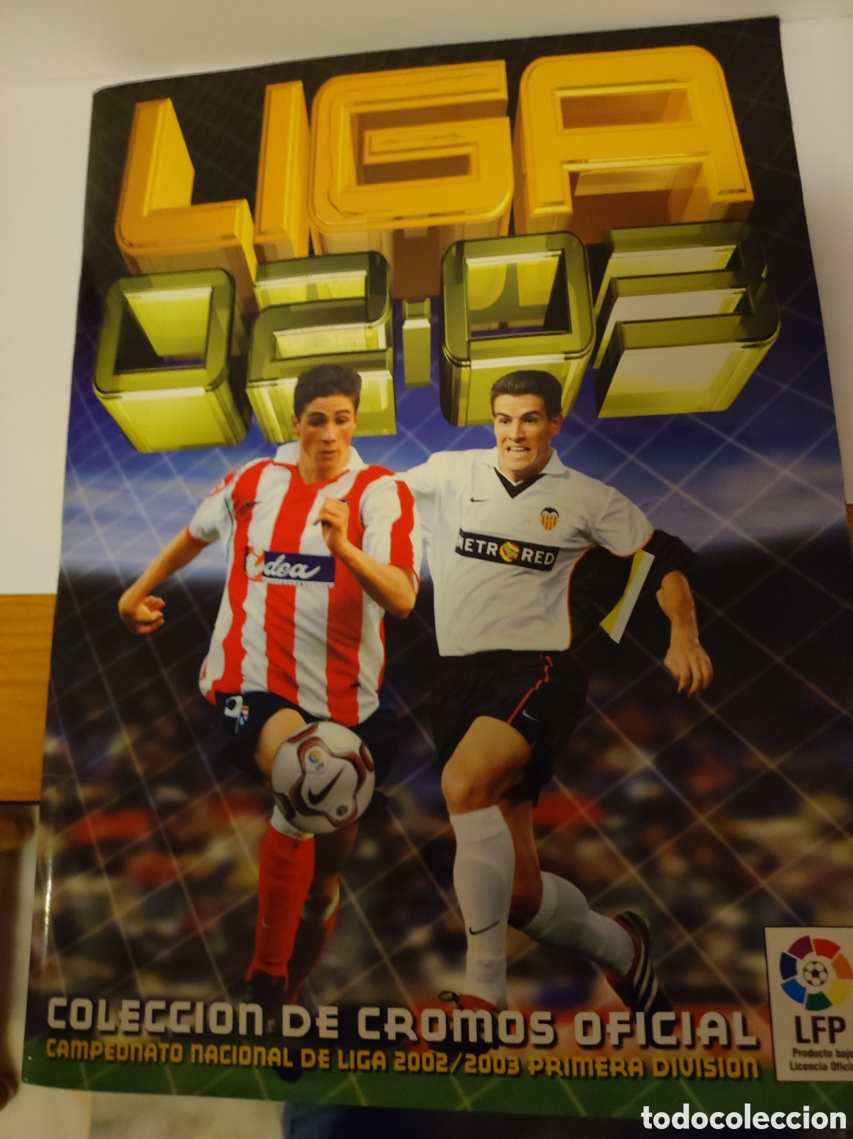 Coleccionismo deportivo: &Aacute;lbum cromos Liga 2002-2003