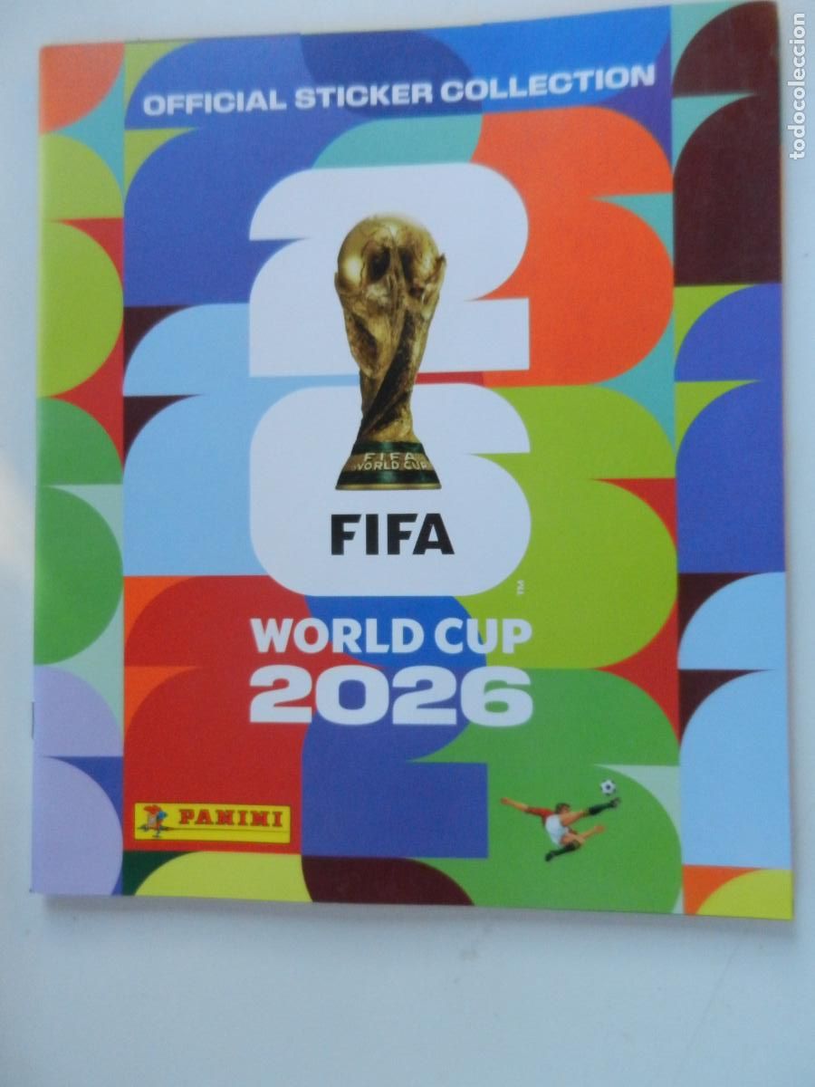 Coleccionismo deportivo: FIFA WOLRLD CUP 2026 - ALBUM - OFFICIAL STICKER COLLECTION - PANINI - NUEVO