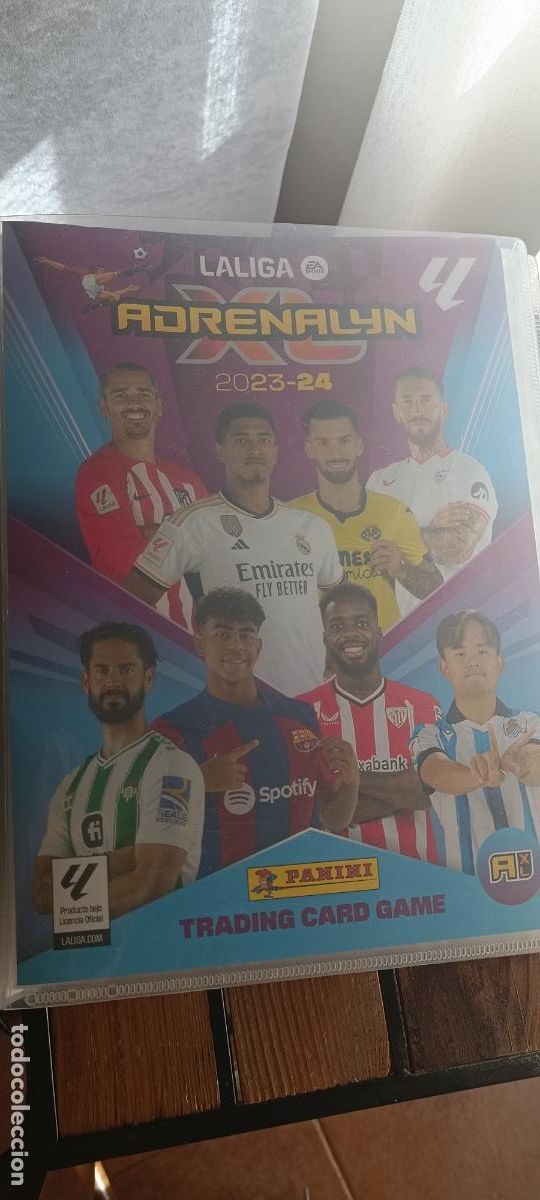 Coleccionismo deportivo: ALBUM ADRENALYN VACIO 2023 24 - SIN CROMOS BUEN ESTADO