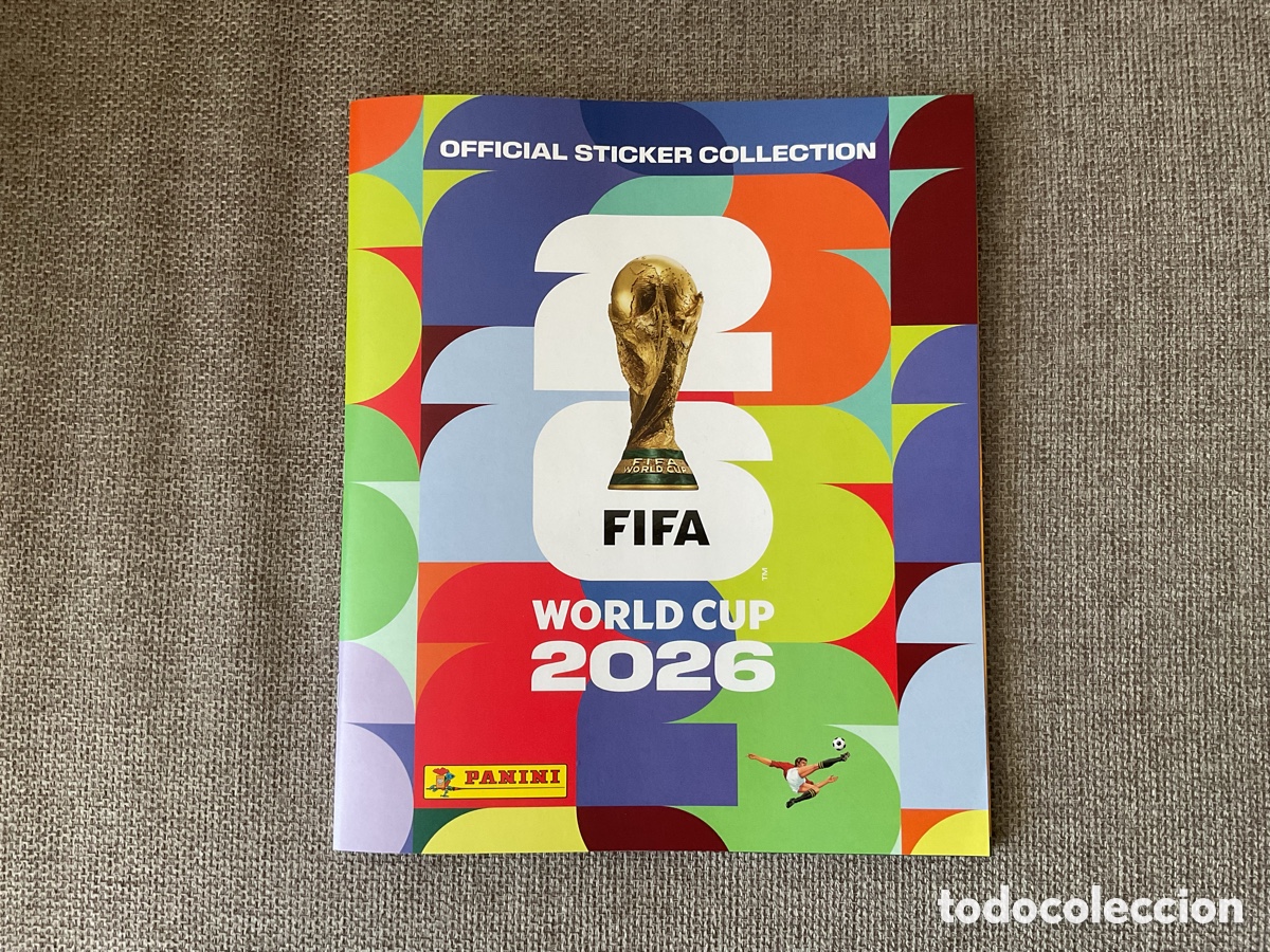 Coleccionismo deportivo: ALBUM FIFA WORLD CUP 2026. MUNDIAL DE FUTBOL STICKERS PANINI. VACIO SIN CROMOS