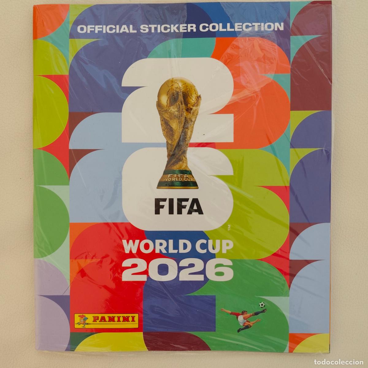 Coleccionismo deportivo: ALBUM OFFICIAL STICKER COLLECTION WORLD CUR FIFA MUNDIAL WORLD CUP 2026 USA CANADA M&Eacute;XICO