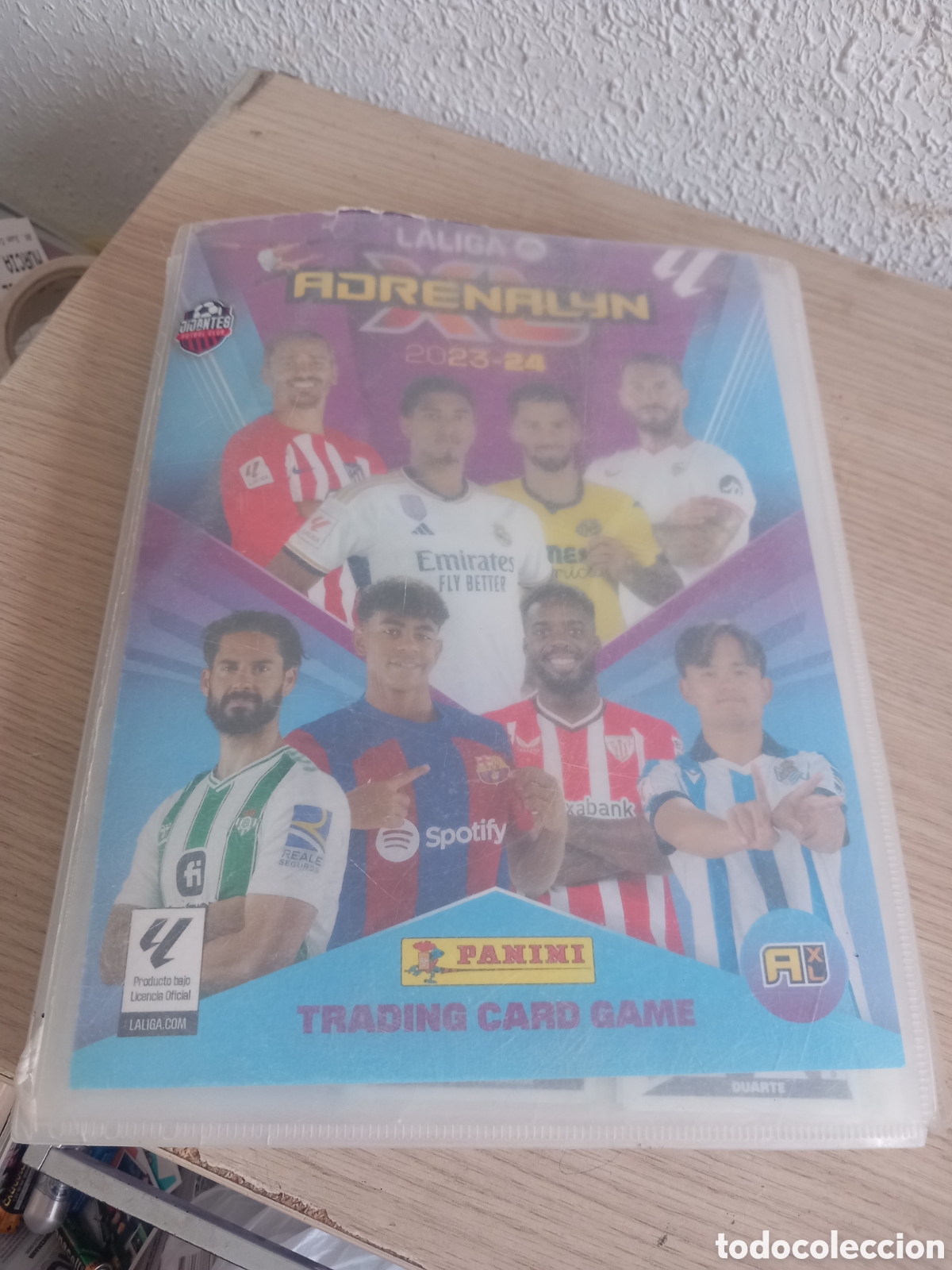 Coleccionismo deportivo: ADRENALYN 23/24 CON 450 CROMOS,,VER FOTOS