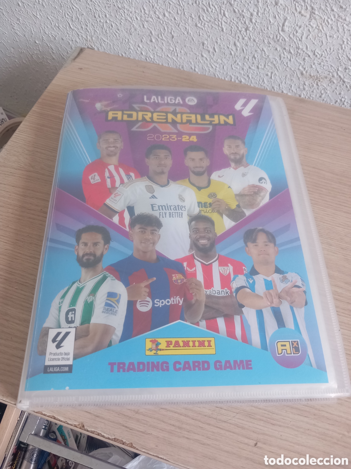 Coleccionismo deportivo: ADRENALYN 23/24 CON 525 CROMOS,,VER FOTOS
