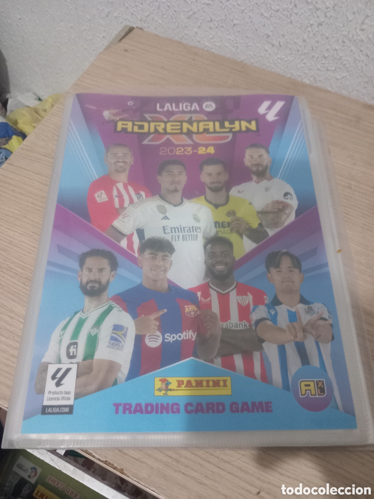 Coleccionismo deportivo: ADRENALYN 23/24 CON 350 CROMOS,,VER FOTOS
