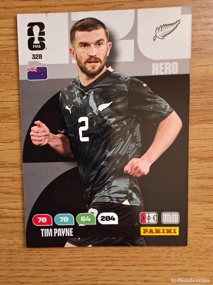 Coleccionismo deportivo: Tim Payne 328 Panini FIFA World Cup 26 Nueva Zelanda Adrenalyn XL 2026