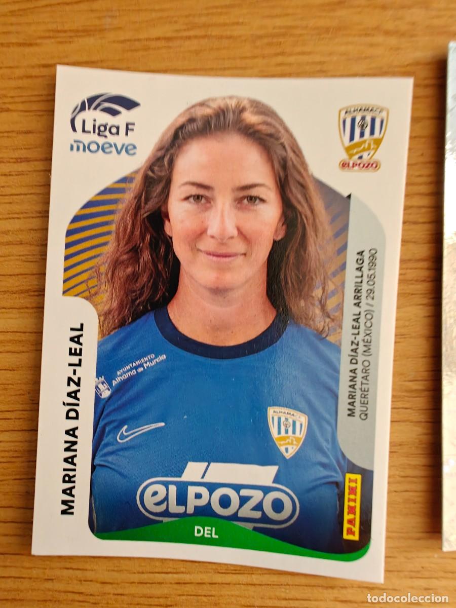 Coleccionismo deportivo: 19 A Mariana D&iacute;az-Leal Liga F Moeve 25 26 Alhama CF El Pozo 2025 2026