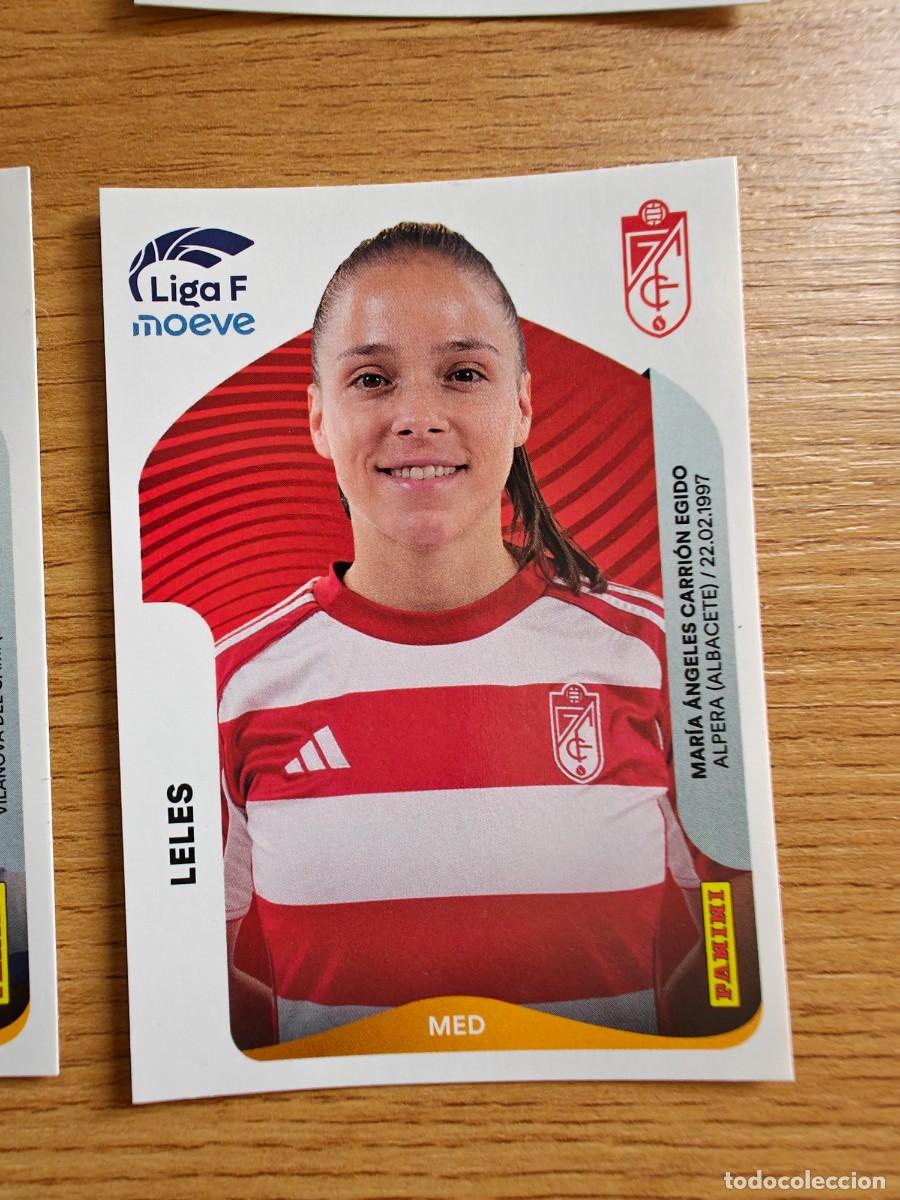 Coleccionismo deportivo: 214 Leles Liga F Moeve 25 26 Granada CF 2025 2026