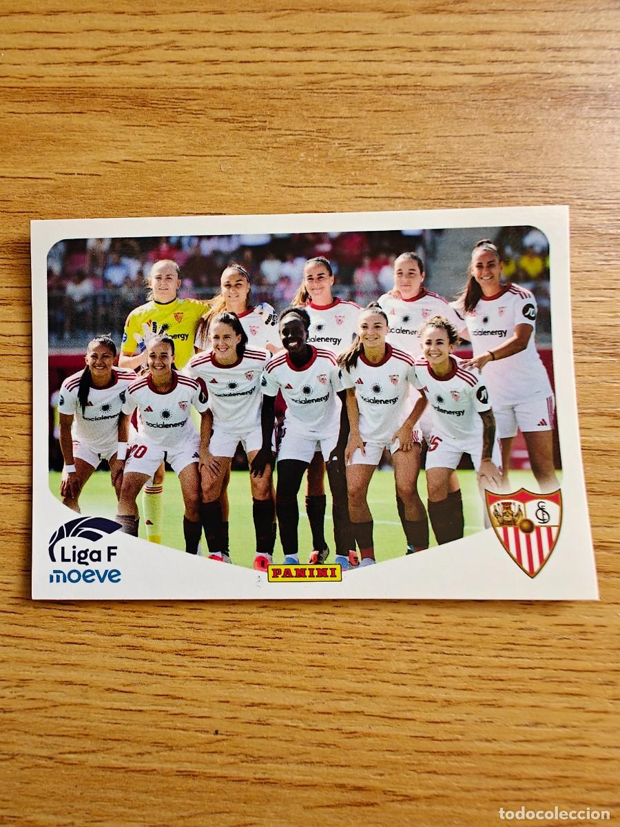 Coleccionismo deportivo: 303 Alineaci&oacute;n Liga F Moeve 25 26 Sevilla FC 2025 2026