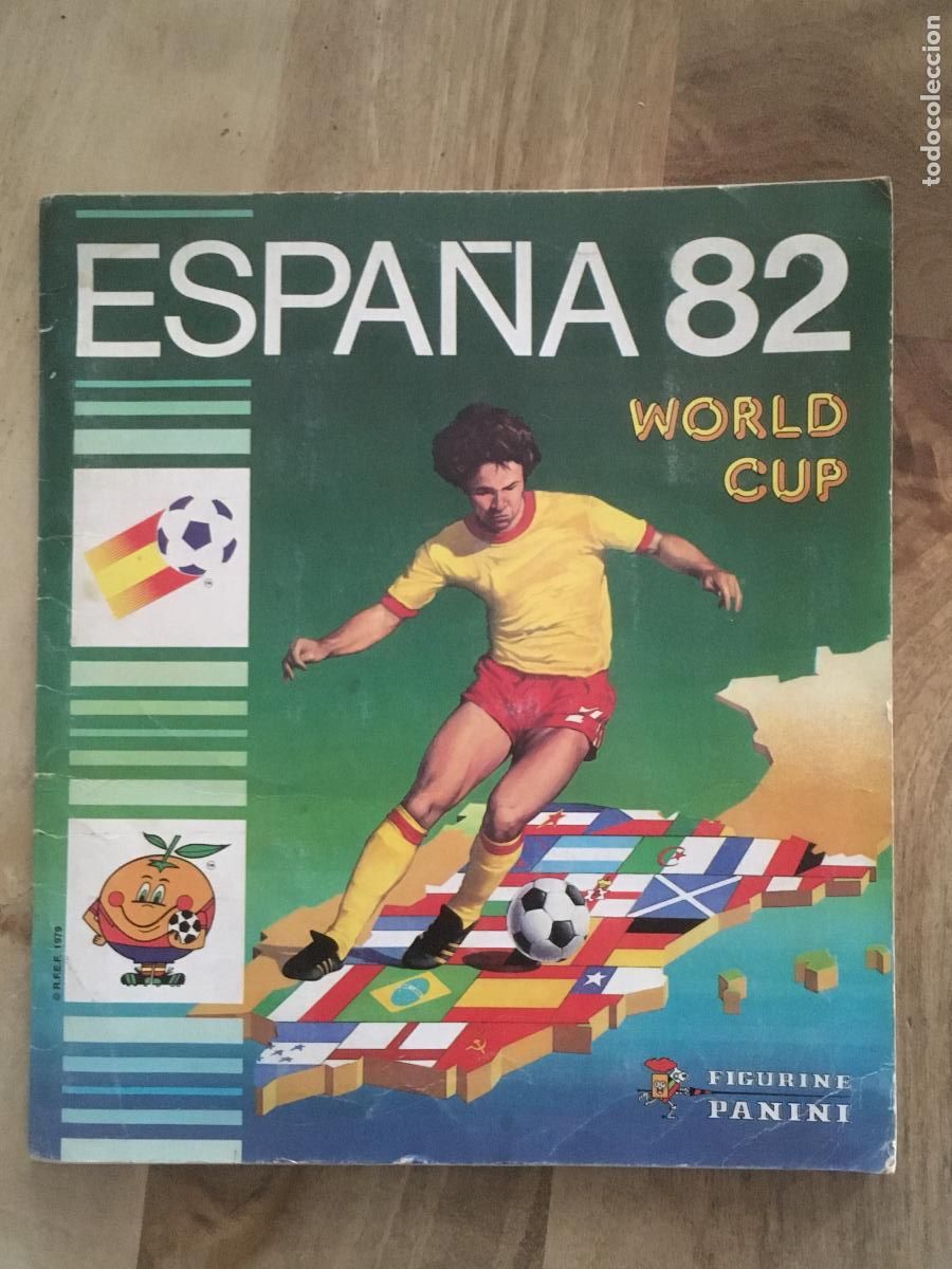 Coleccionismo deportivo: espa&ntilde;a 82 mundial futbol panini album de cromos incompleto perfecto estado como nuevo