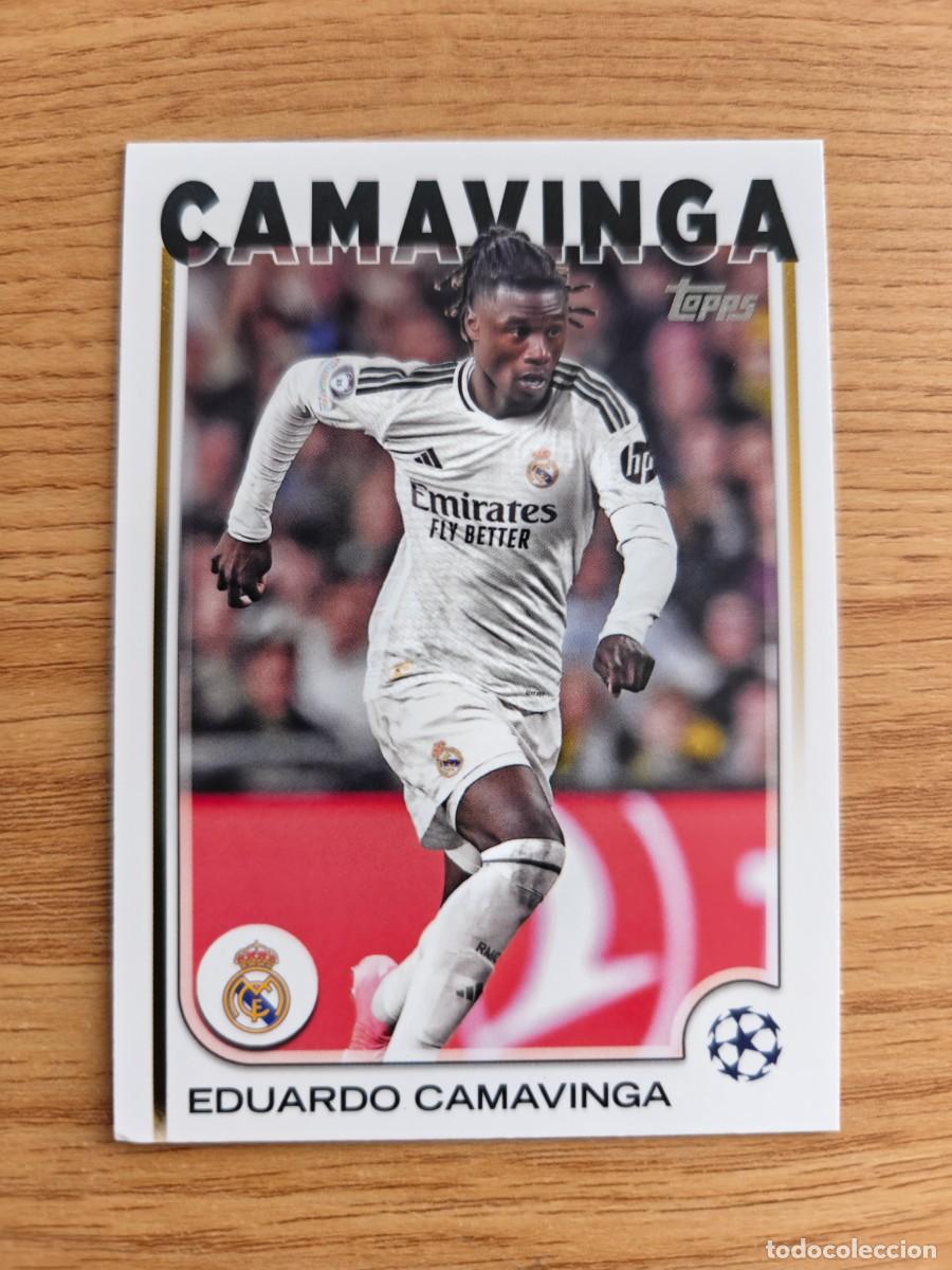 Coleccionismo deportivo: Eduardo Camavinga 93 Flagship 24 25 Real Madrid UCC Topps 2024 2025