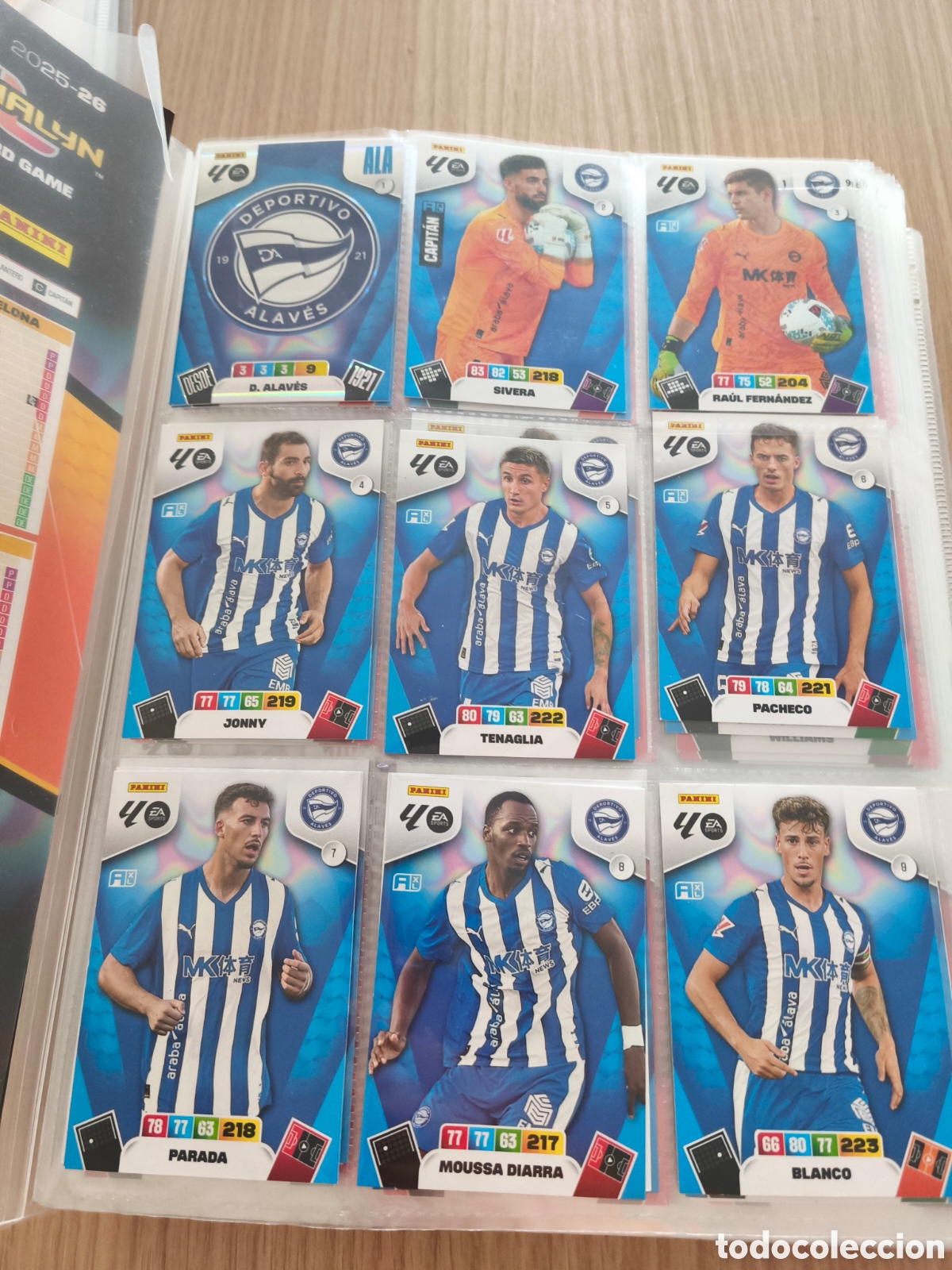 Coleccionismo deportivo: Album Adrenalyn 25-26 88%