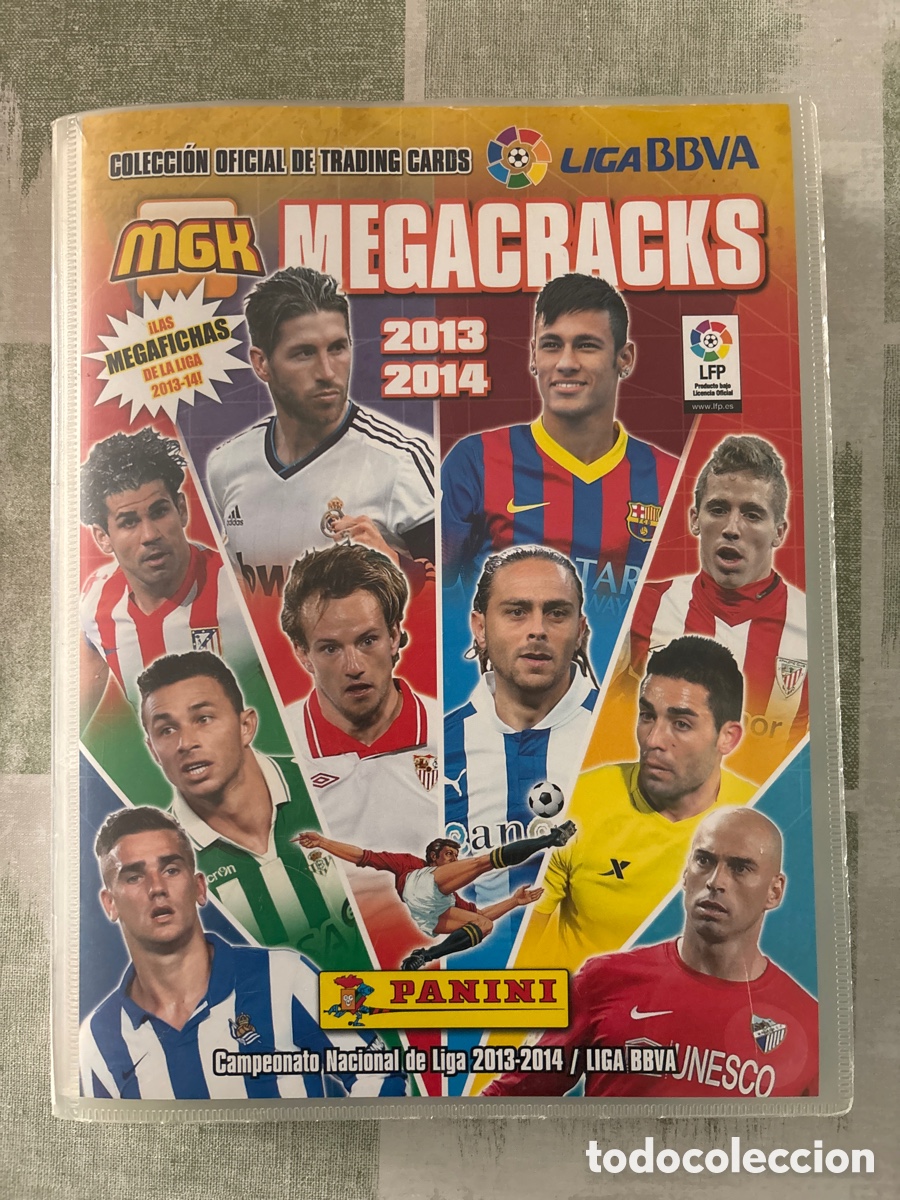 Coleccionismo deportivo: ALBUM VACIO MEGACRACKS 2013 2014 13 14 EN BUEN ESTADO