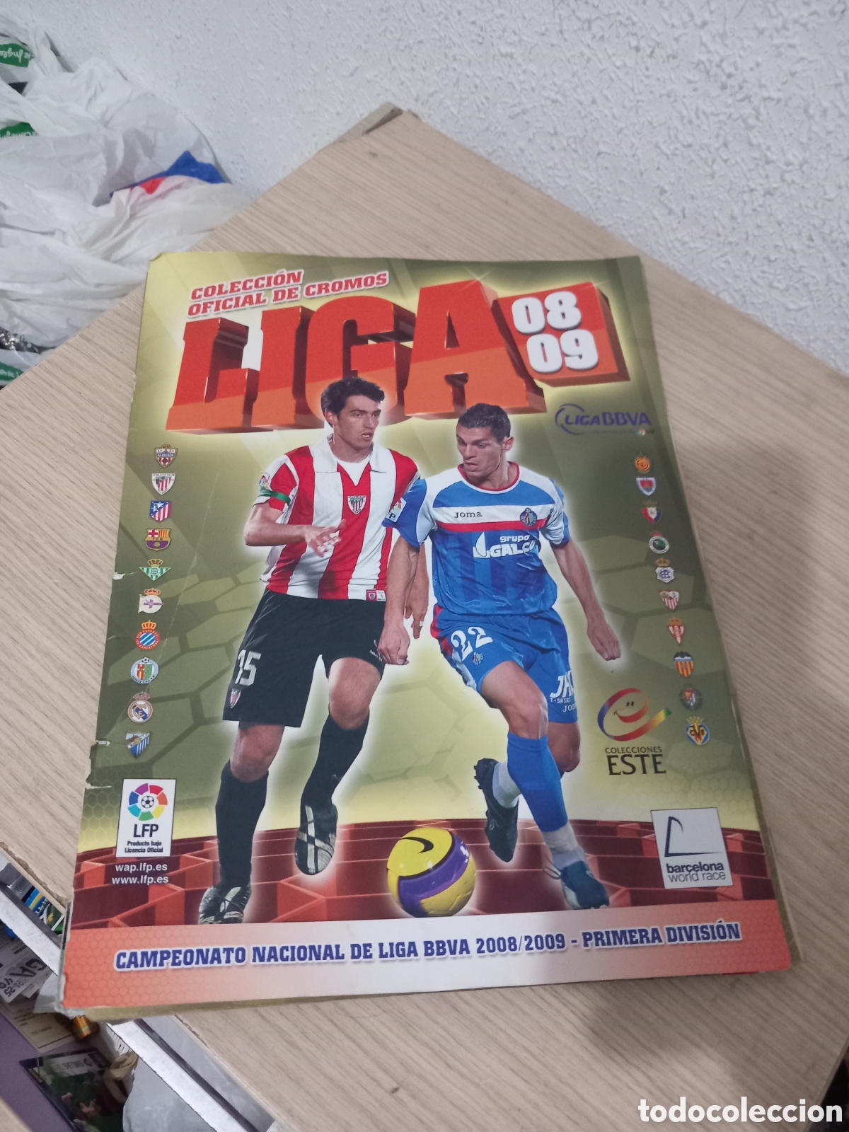 Coleccionismo deportivo: LIGA ESTE 08/09 A FALTA DE 15 CROMOS,,VER FOTOS