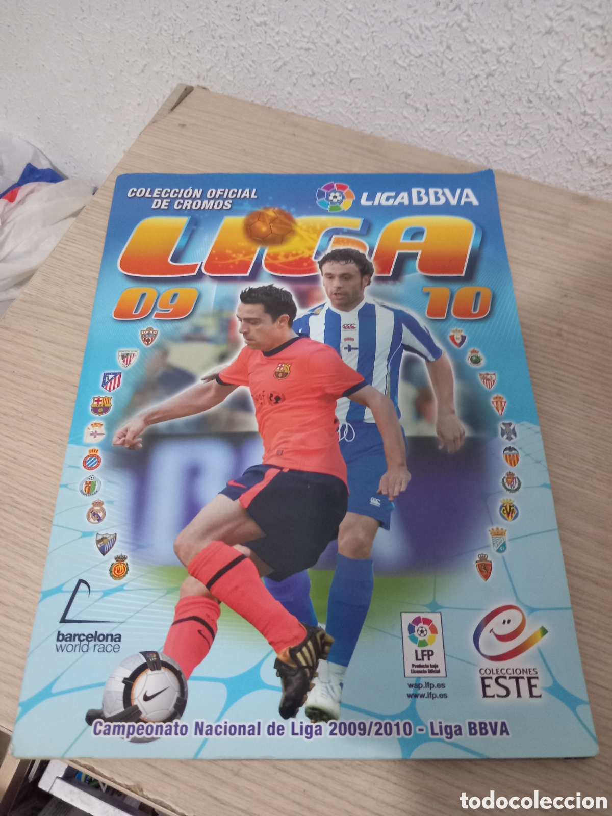 Coleccionismo deportivo: LIGA ESTE 09/10 A FALTA DE 43 CROMOS,,VER FOTOS