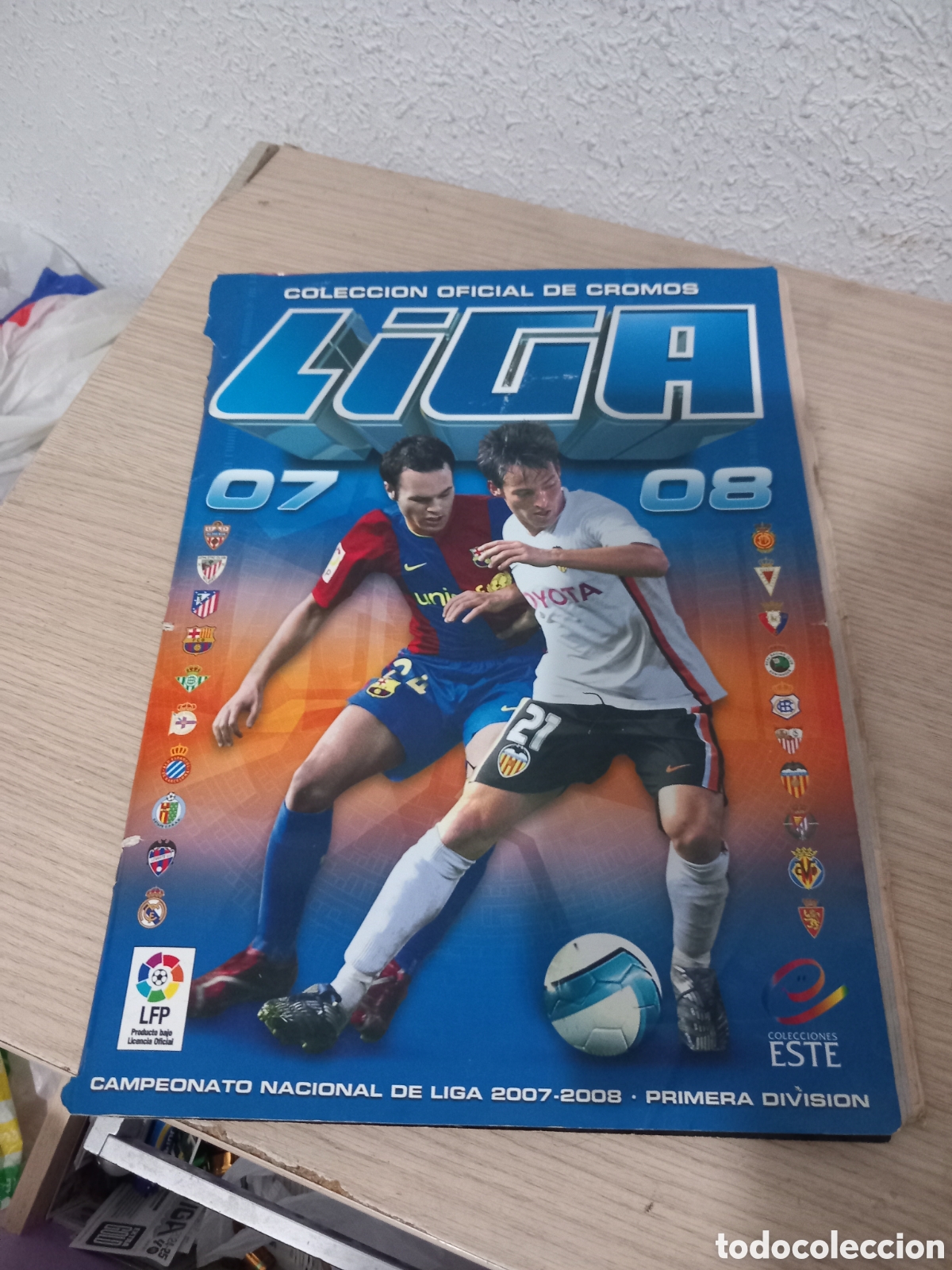 Coleccionismo deportivo: LIGA ESTE 07/08 A FALTA DE 21 CROMOS,,VER