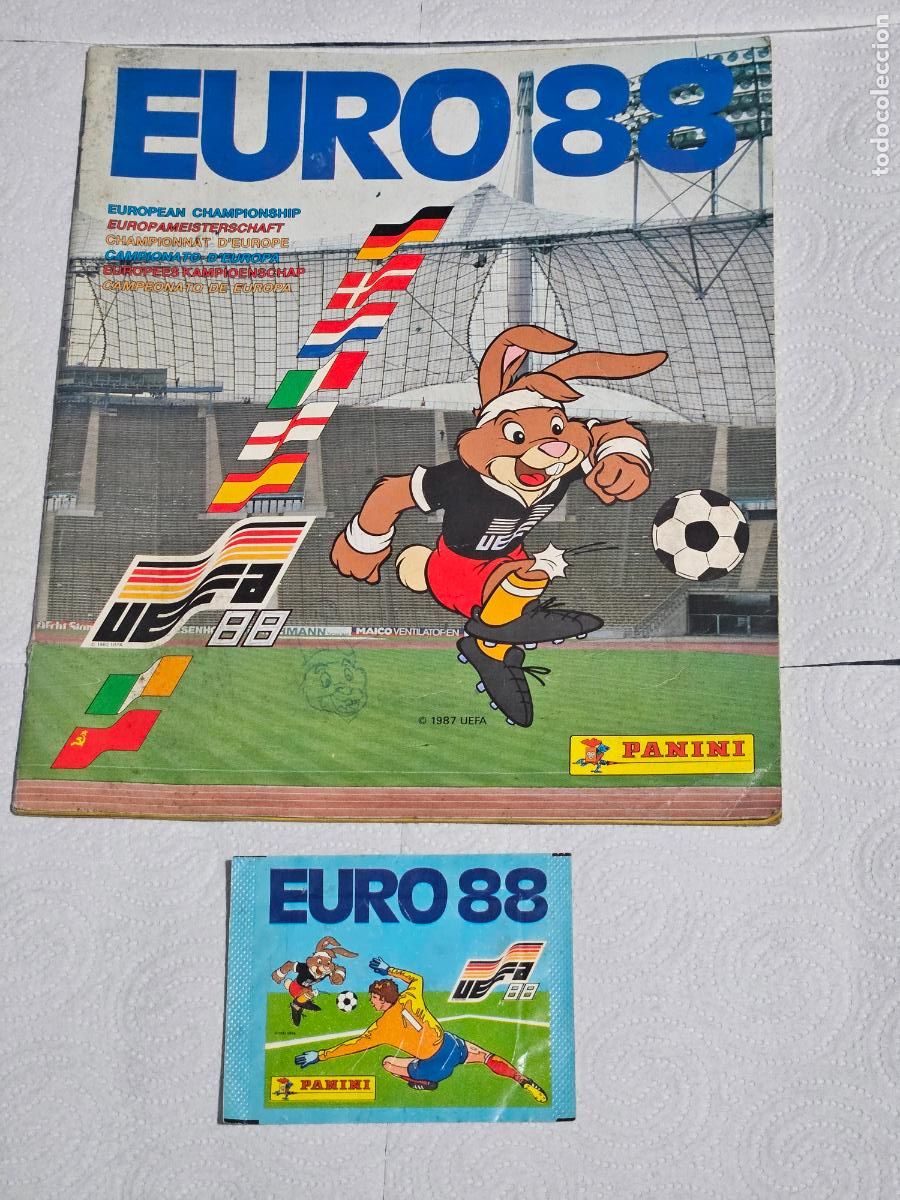 Coleccionismo deportivo: ALBUM DE FUTBOL EURO 88 - PANINI - PLANCHA - -CON SOBRE LEER ANUNCIO