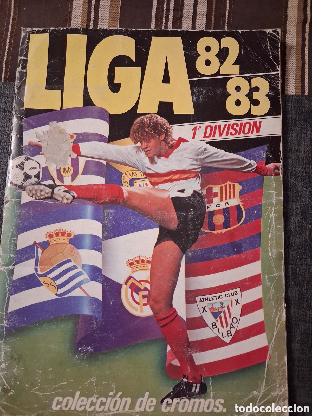 Coleccionismo deportivo: Album Este 82/83 mas 260 cromos recuperados30