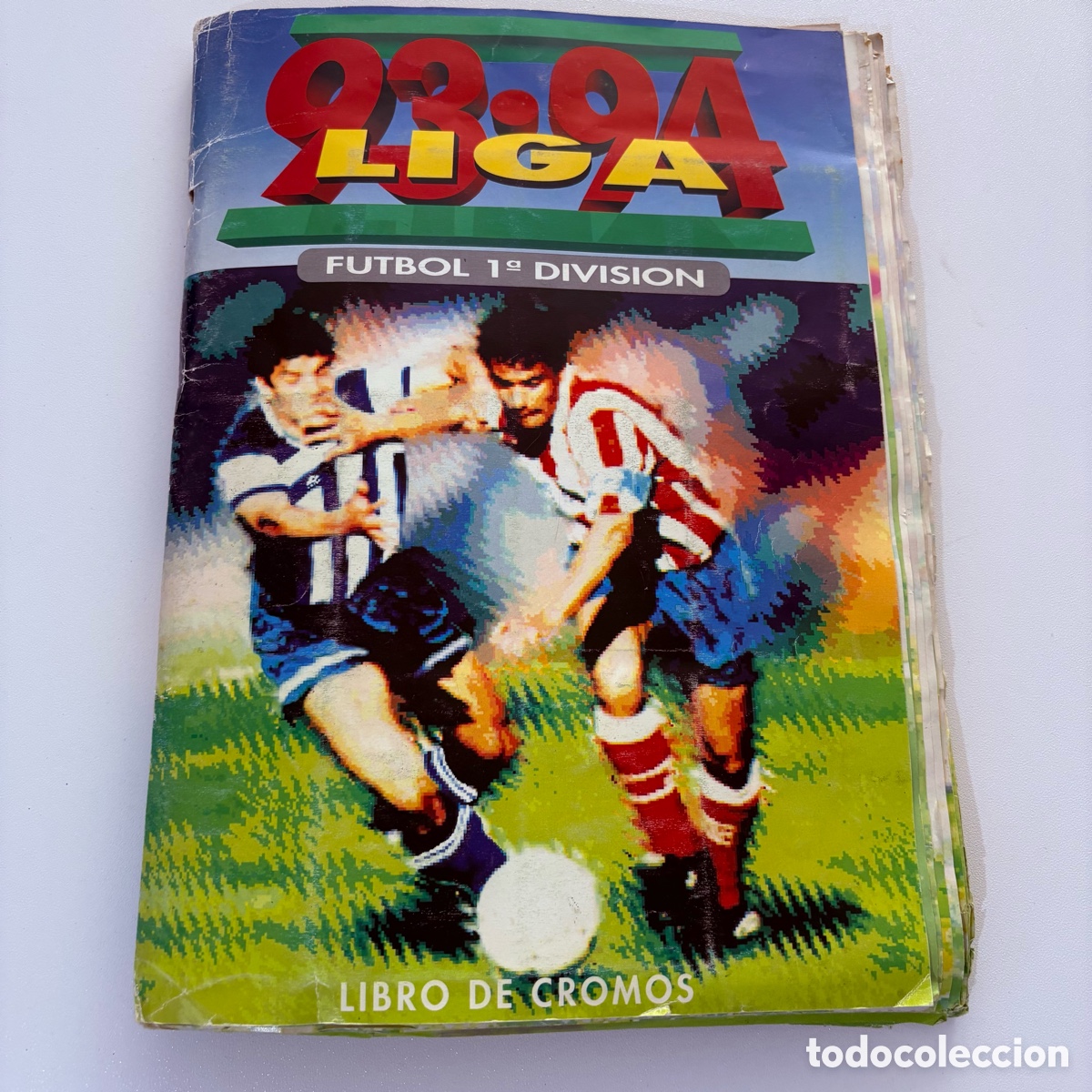 Coleccionismo deportivo: &Aacute;lbum de cromos liga 93-94 ediciones este