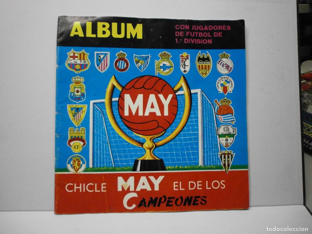 Coleccionismo deportivo: album vacio chicles may el de los campeones futbol de 1&ordf; division a&ntilde;o 1968