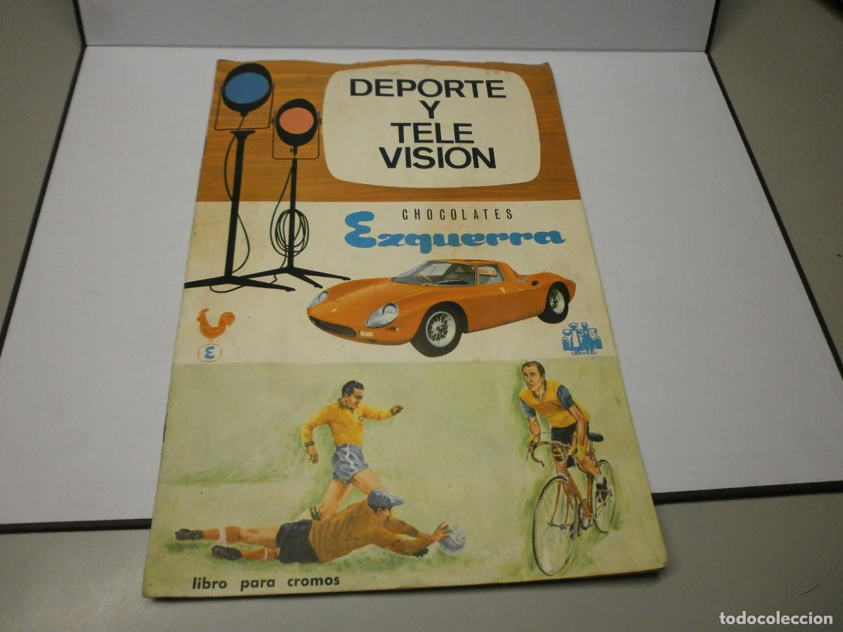 Coleccionismo deportivo: album fher deporte y tv chocolates ezquerra a&ntilde;o 1966 1968